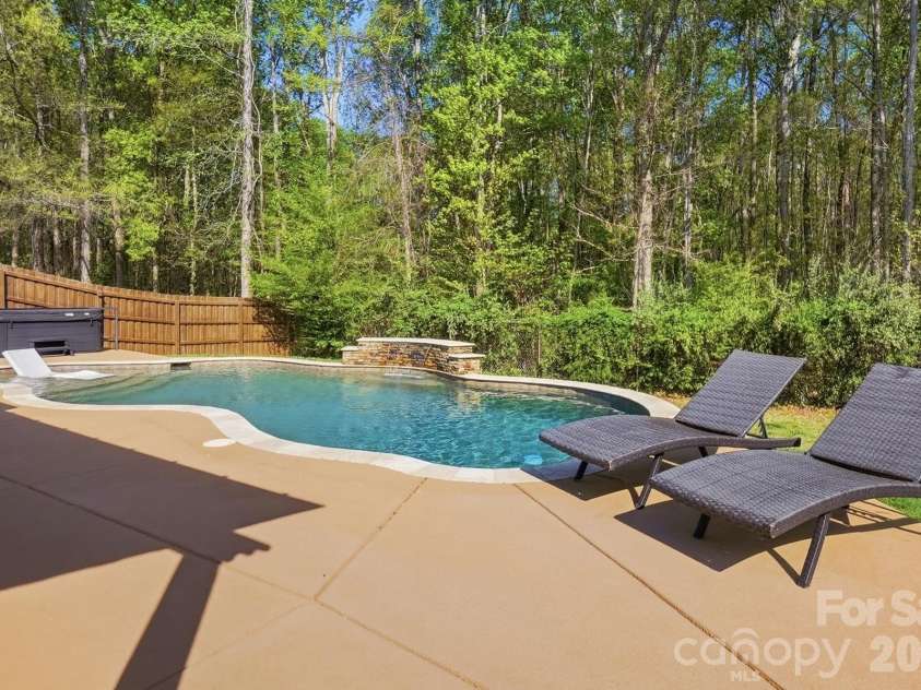 3062 Sterling Court, Indian Land, SC 29707.  MLS# CAR4355915, YatesRealty ID 10311. Private back yard 