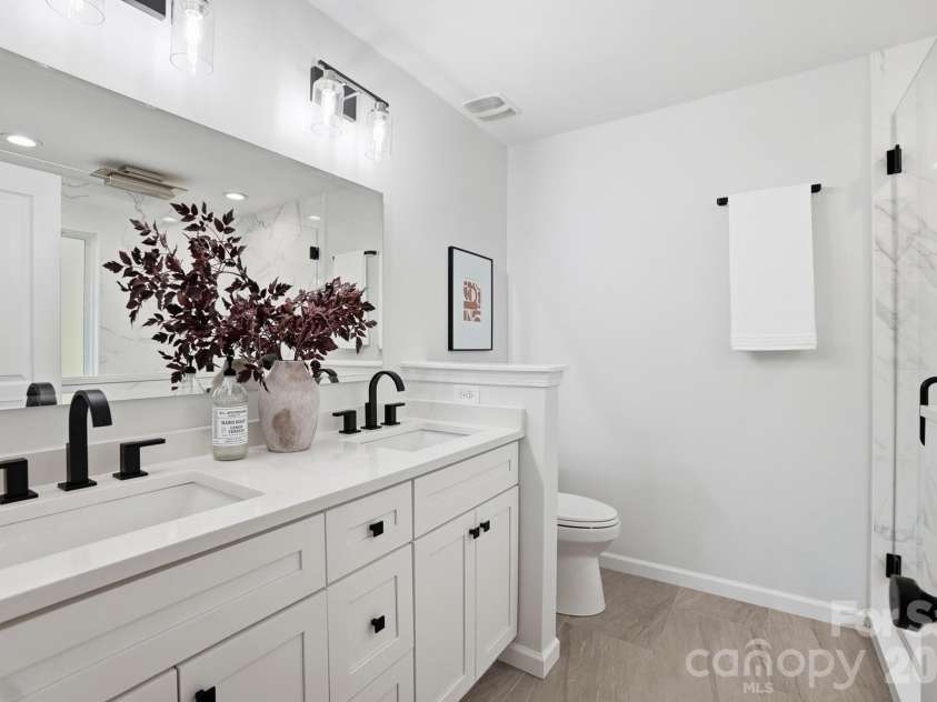 3062 Sterling Court, Indian Land, SC 29707.  MLS# CAR4355915, YatesRealty ID 10311. Updated primary bath 