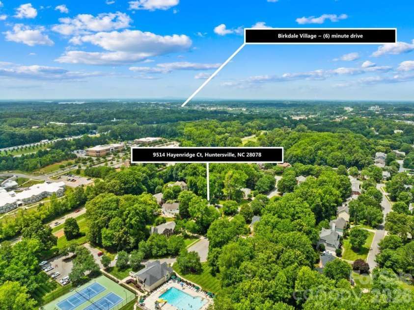 9514 Hayenridge Court, Huntersville, NC 28078.  MLS# CAR4270559, YatesRealty ID 10316. 