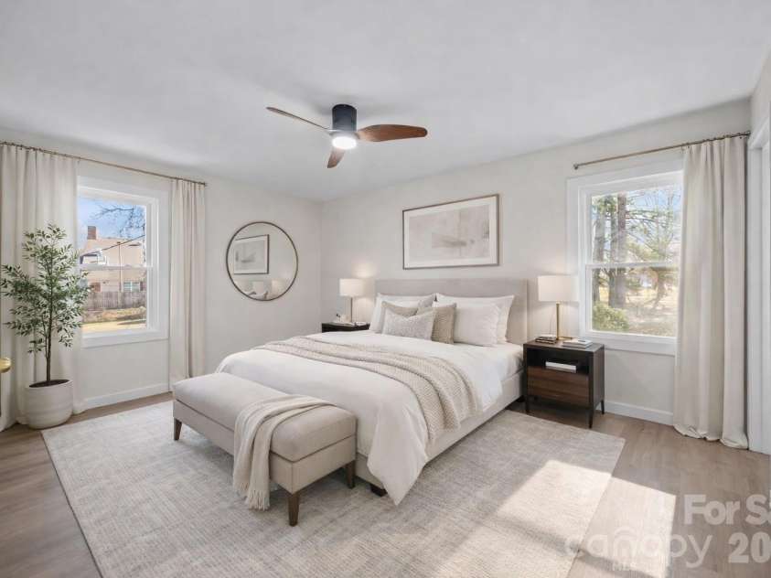 5324 Cheval Place, Charlotte, NC 28205.  MLS# CAR4326917, YatesRealty ID 10317. Virtually staged
