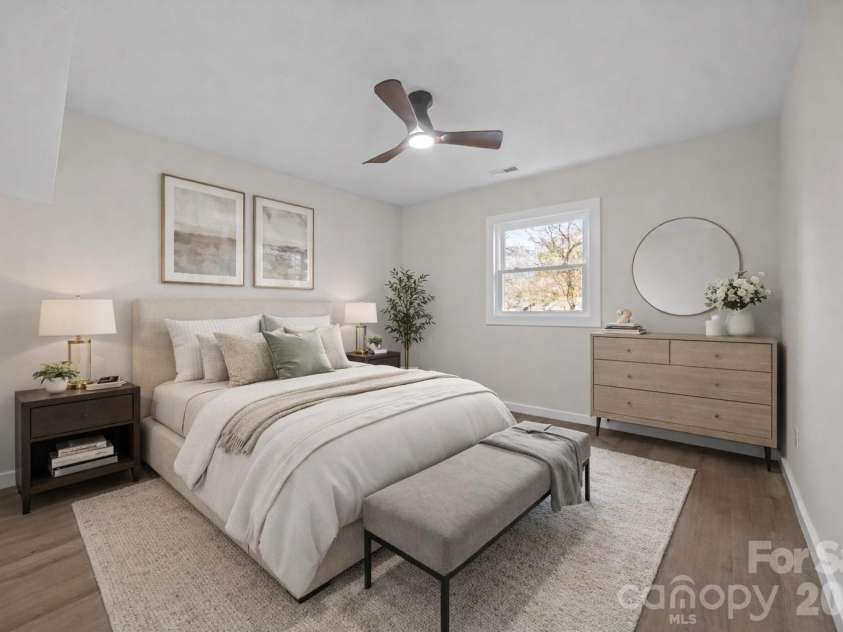 5324 Cheval Place, Charlotte, NC 28205.  MLS# CAR4326917, YatesRealty ID 10317. Virtually staged 