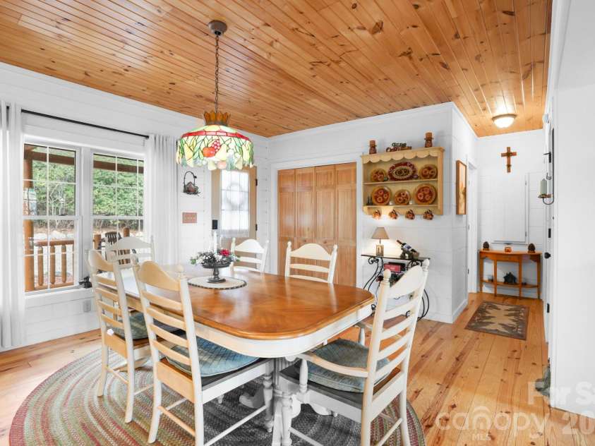 78 Longview Ridge Road, Lake Toxaway, NC 28747.  MLS# CAR4356408, YatesRealty ID 10319. Dining Room
