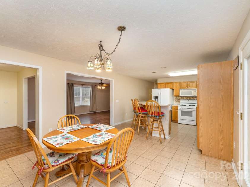 24697 Ramsey Drive, Albemarle, NC 28001.  MLS# CAR4227470, YatesRealty ID 10321. Dining & Dining Area View