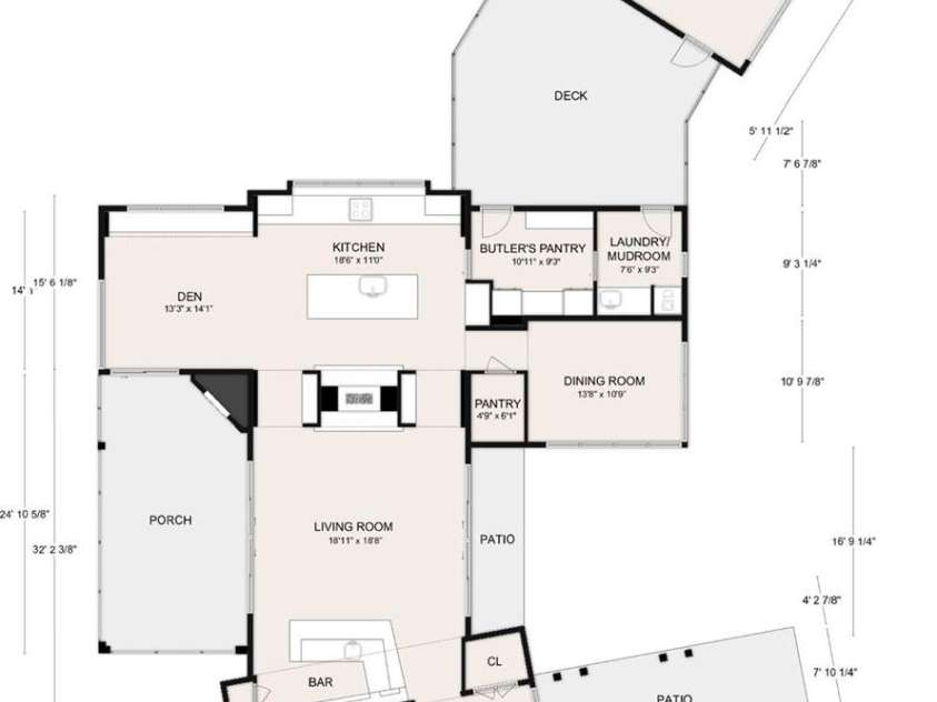 1121 Timberbluff Way, Arden, NC 28704.  MLS# CAR4389216, YatesRealty ID 10325. Main Floor Plan
