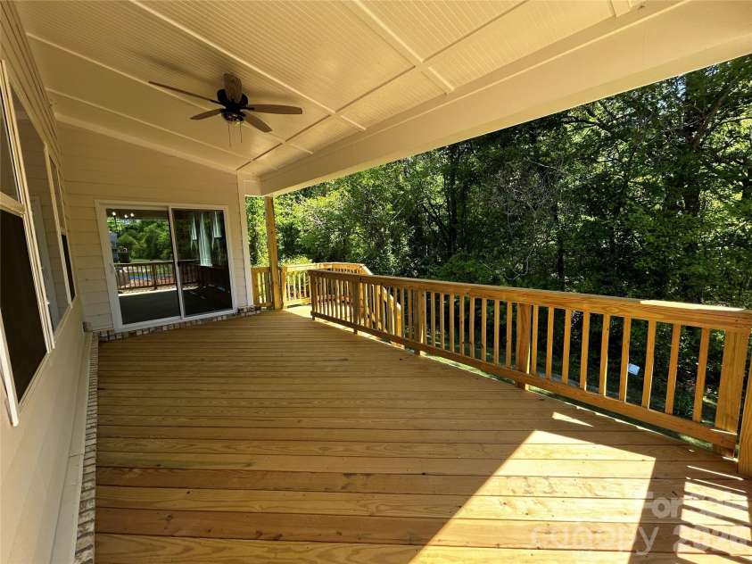1701 Tabby Drive, Indian Trail, NC 28079.  MLS# CAR4285190, YatesRealty ID 10332. Rear Covered Deck