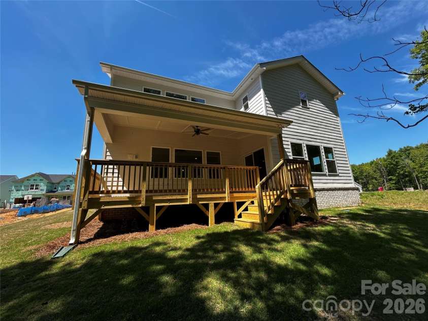 1701 Tabby Drive, Indian Trail, NC 28079.  MLS# CAR4285190, YatesRealty ID 10332. Rear Exterior
