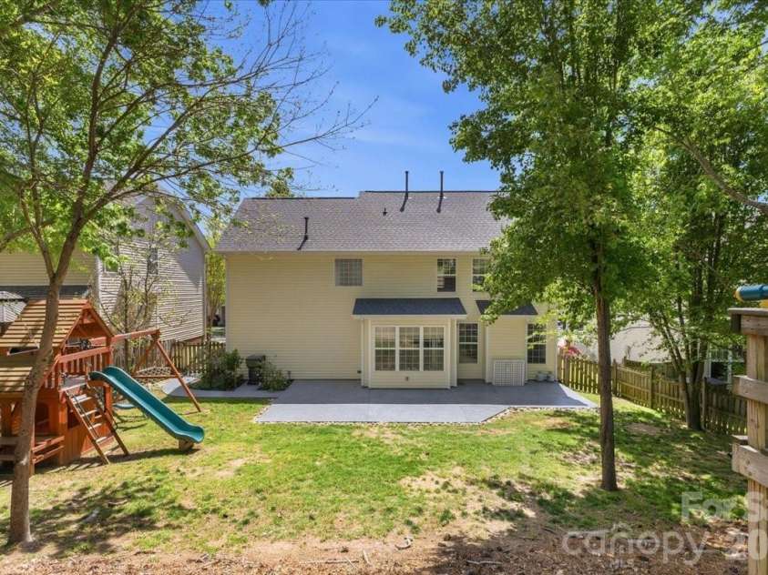 12240 Fullerton Court, Charlotte, NC 28214.  MLS# CAR4361019, YatesRealty ID 10335. Backyard  