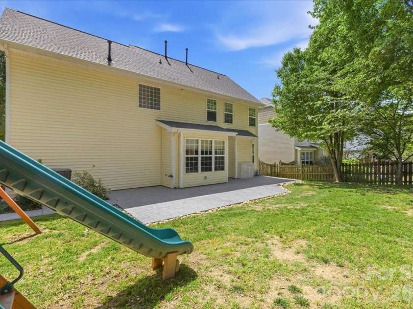 12240 Fullerton Court, Charlotte, NC 28214.  MLS# CAR4361019, YatesRealty ID 10335. Backyard  