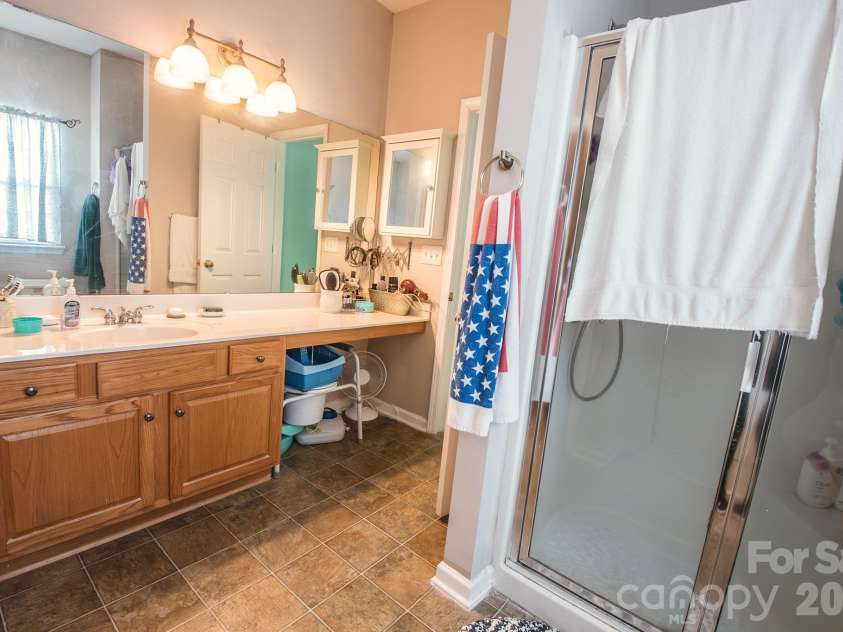 3615 Darlington Road, Matthews, NC 28105.  MLS# CAR4357542, YatesRealty ID 10342. Master Bathroom,