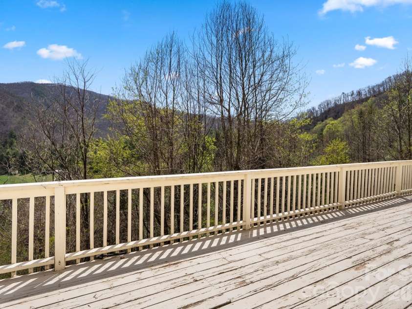 267 Eagles Trace, Canton, NC 28716.  MLS# CAR4358414, YatesRealty ID 10343. View from Deck