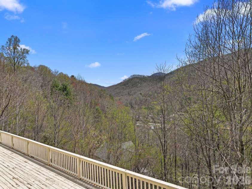 267 Eagles Trace, Canton, NC 28716.  MLS# CAR4358414, YatesRealty ID 10343. View from Deck