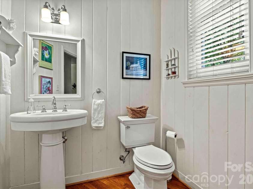 842 North Center Street, Hickory, NC 28601.  MLS# CAR4368578, YatesRealty ID 10351. Power Room/Vanity View