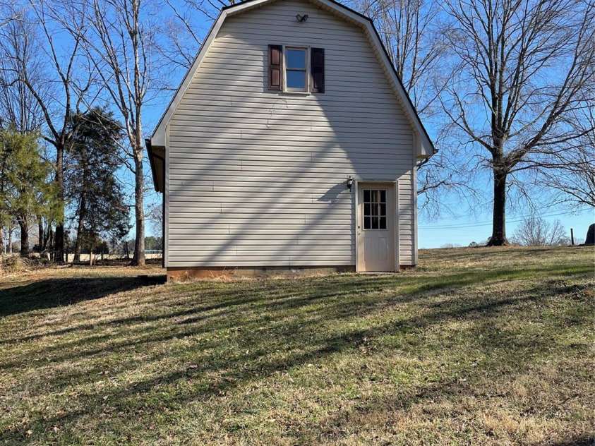 12404 Mooresville Road, Mt Ulla, NC 28125.  MLS# CAR4346131, YatesRealty ID 10356. Detached workshop