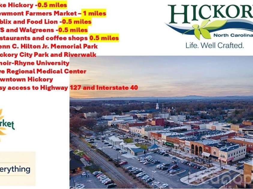 543 30th Avenue, Hickory, NC 28601.  MLS# CAR4405450, YatesRealty ID 10358. 