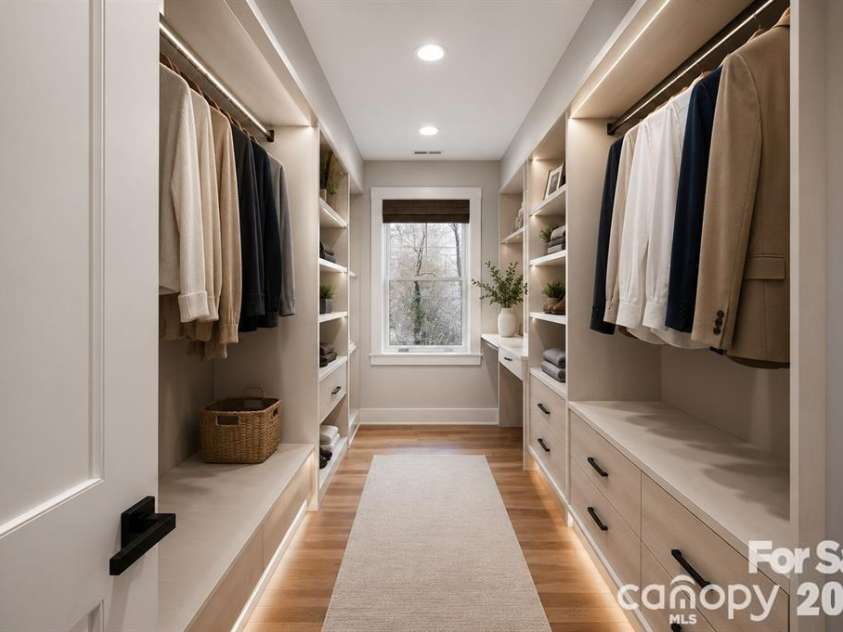 543 30th Avenue, Hickory, NC 28601.  MLS# CAR4420266, YatesRealty ID 10358. Primary closet