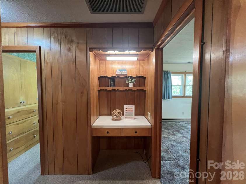 1004 Hoke Street, Kannapolis, NC 28081.  MLS# CAR4368033, YatesRealty ID 10363. Hallway built-in