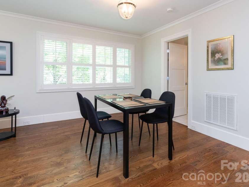11 Lila Lane, Clyde, NC 28721.  MLS# CAR4424951, YatesRealty ID 10372. Dining Area