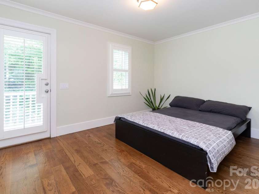 11 Lila Lane, Clyde, NC 28721.  MLS# CAR4424951, YatesRealty ID 10372. Main Level Bedroom