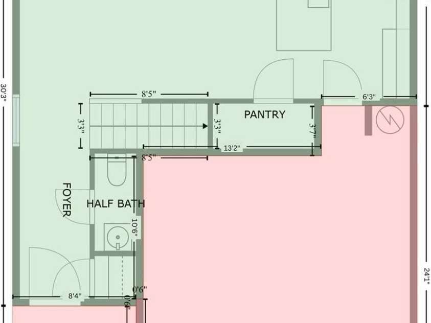 4015 Bufflehead Drive, Charlotte, NC 28269.  MLS# CAR4207398, YatesRealty ID 10379. Main Floor