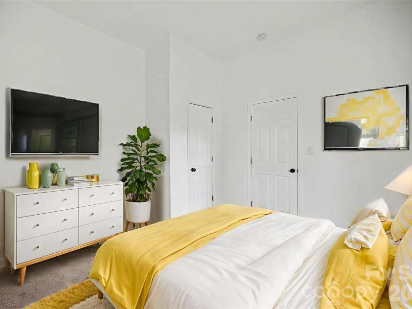 612 E Street, Newton, NC 28658.  MLS# CAR4334894, YatesRealty ID 1039. Bedroom 2 *Virtually Staged*