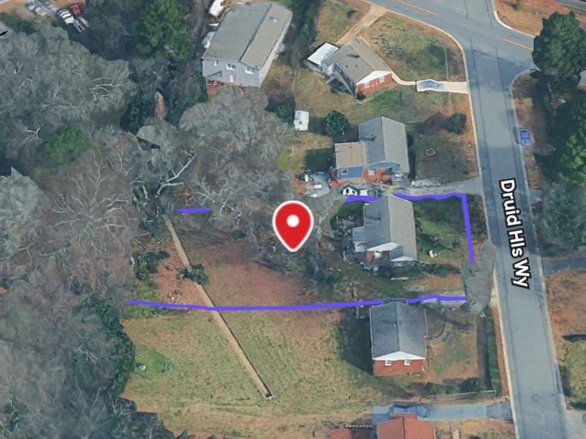 2523 Druid Hills Way, Charlotte, NC 28206.  MLS# CAR4362129, YatesRealty ID 10390. 