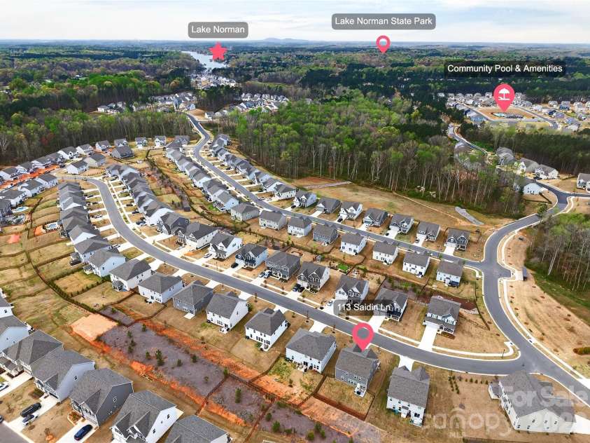 113 Saidin Lane, Troutman, NC 28166.  MLS# CAR4363898, YatesRealty ID 10408. The convenient location can't be beat. Close to Lake Norman, the state park, I-77 and plenty of shopping and dining. 