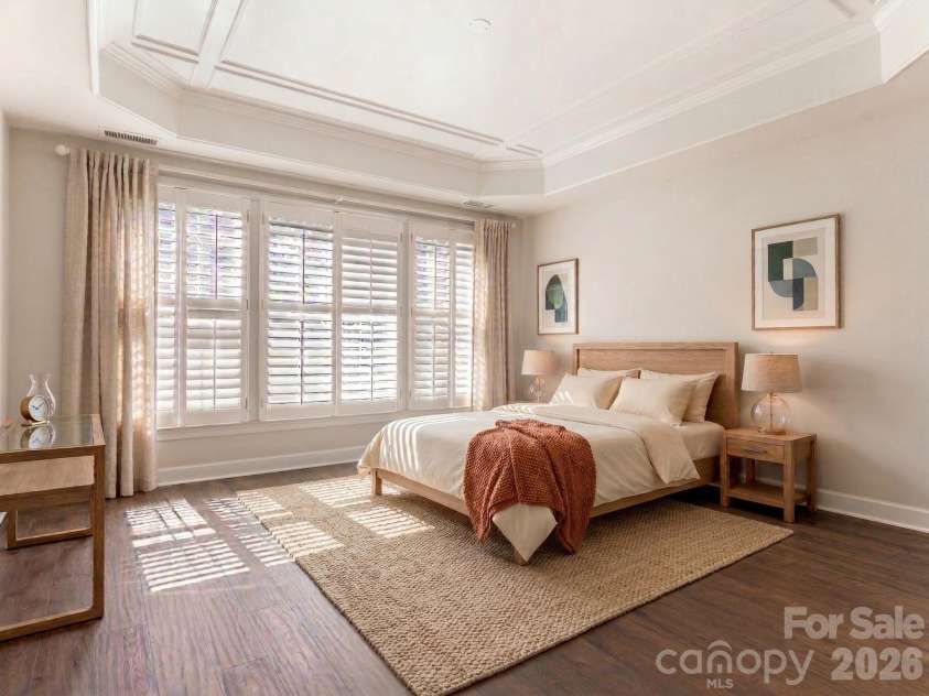 429 Eberle Way, Matthews, NC 28105.  MLS# CAR4352539, YatesRealty ID 10424. Primary Bedroom - Virtually Staged