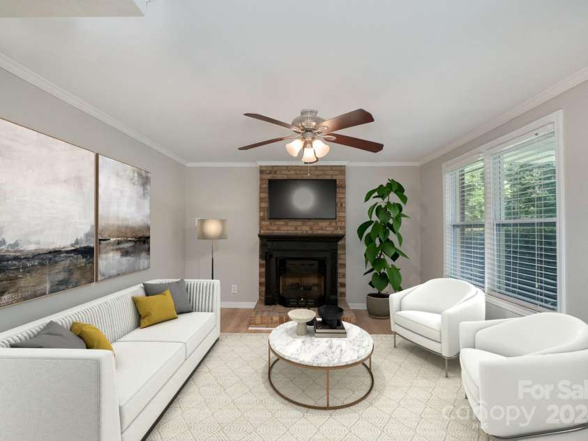 7714 Old Waxhaw Monroe Road, Waxhaw, NC 28173.  MLS# CAR4164192, YatesRealty ID 10428. Virtual Staged