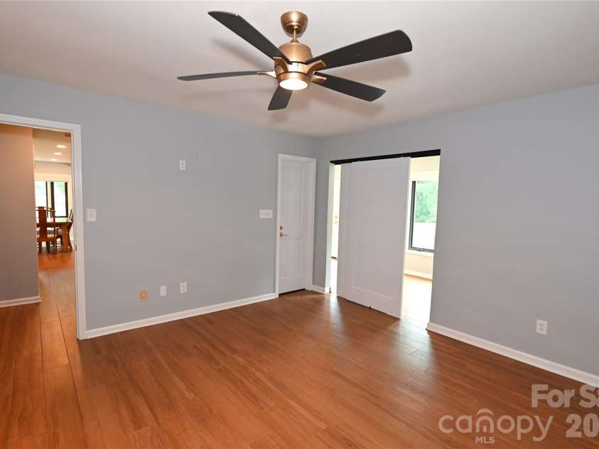 3761 Rock Bridge Drive, Conover, NC 28613.  MLS# CAR4346572, YatesRealty ID 10437. Primary bedroom on main level