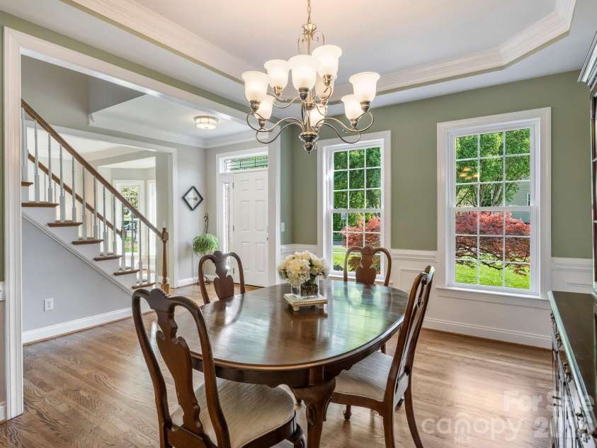 15485 Donnington Drive, Charlotte, NC 28277.  MLS# CAR4365294, YatesRealty ID 10441. Dining Room
