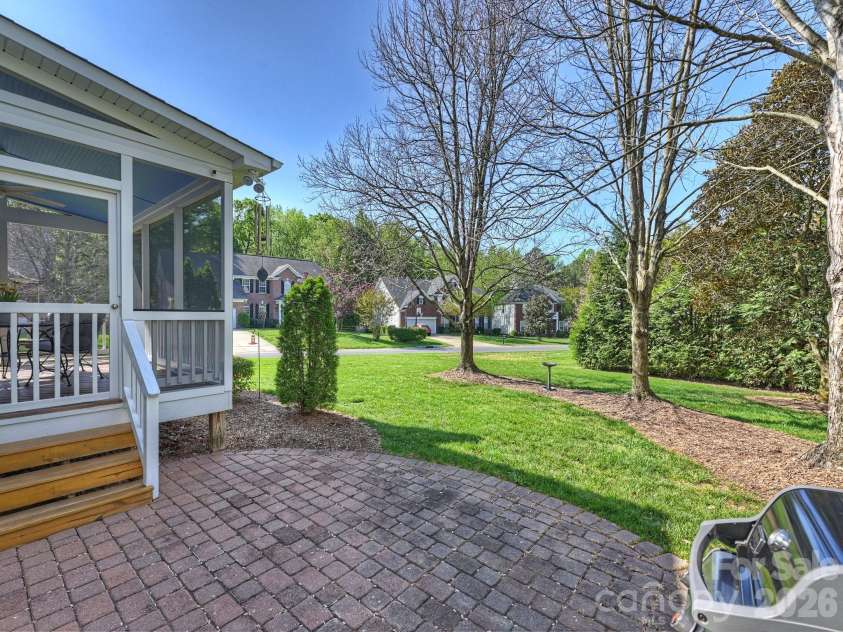 15485 Donnington Drive, Charlotte, NC 28277.  MLS# CAR4365294, YatesRealty ID 10441. Patio