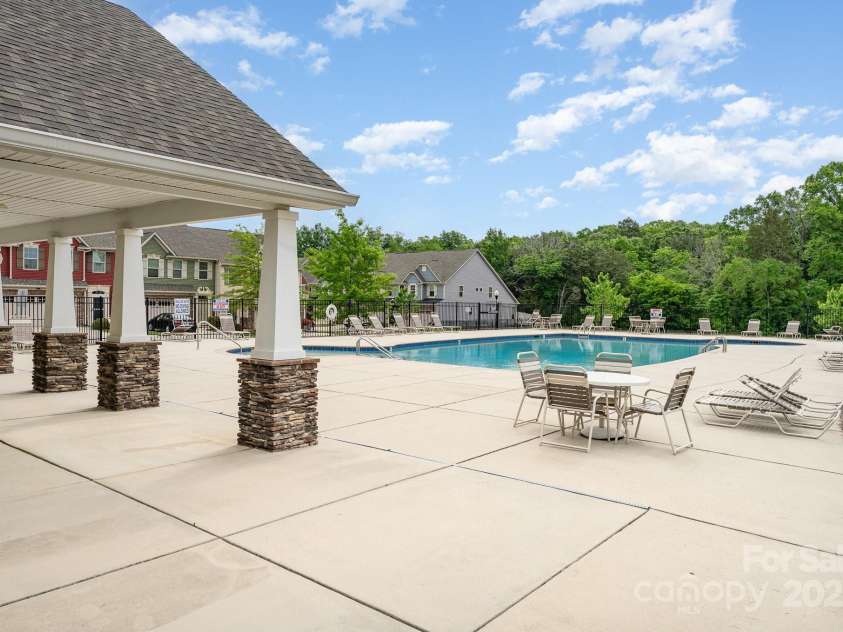 11062 Discovery Drive, Concord, NC 28027.  MLS# CAR4249745, YatesRealty ID 10447. Community pool