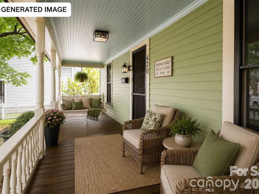420 Bank Street, Salisbury, NC 28144.  MLS# CAR4400802, YatesRealty ID 1045. 