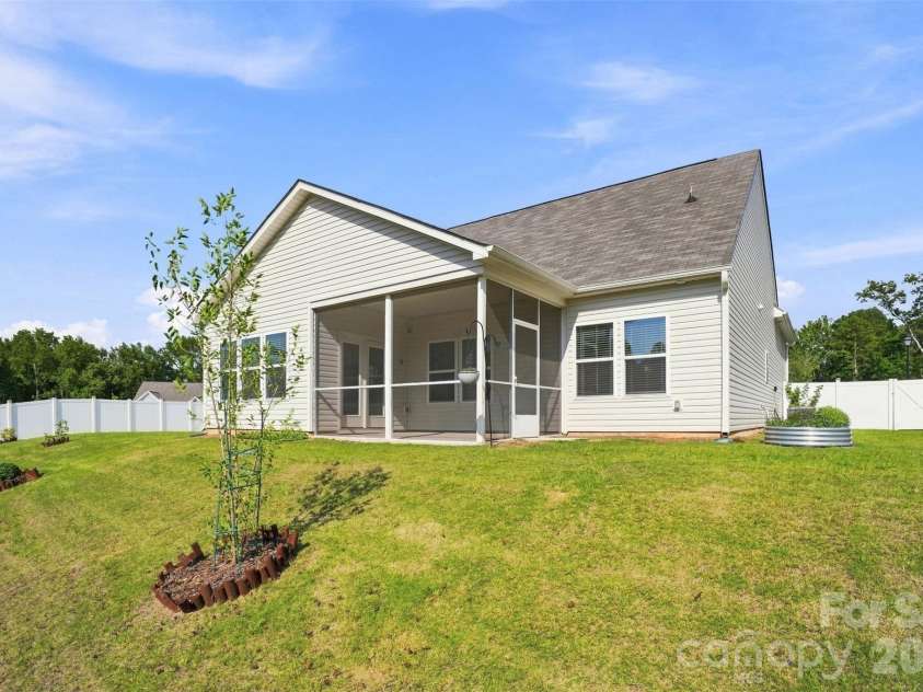 2502 Waverly Drive, Monroe, NC 28112.  MLS# CAR4416414, YatesRealty ID 10450. Backyard