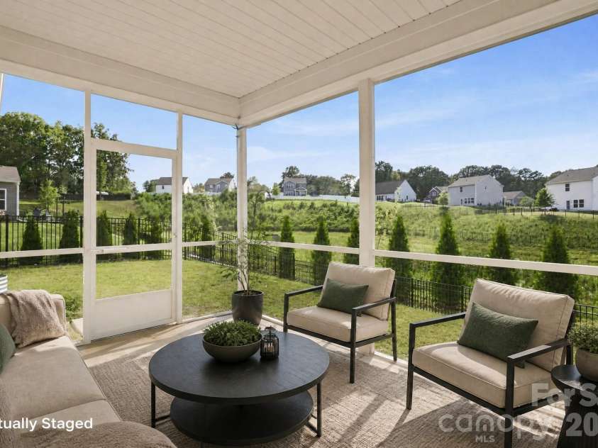 2502 Waverly Drive, Monroe, NC 28112.  MLS# CAR4416414, YatesRealty ID 10450. Sunroom