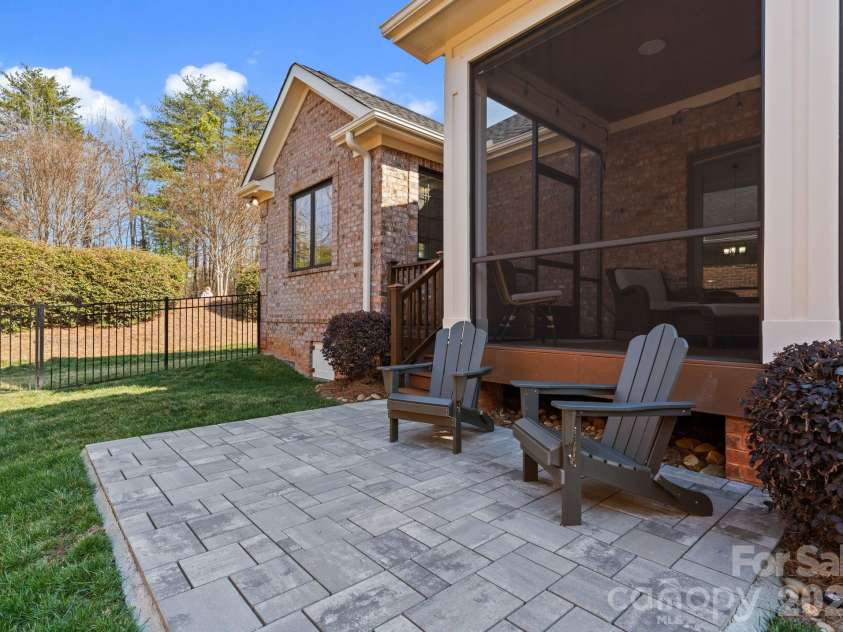 6193 Gold Springs Way, Denver, NC 28037.  MLS# CAR4351823, YatesRealty ID 10454. Patio area