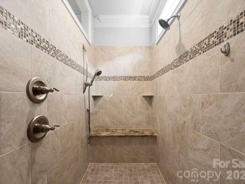 6193 Gold Springs Way, Denver, NC 28037.  MLS# CAR4351823, YatesRealty ID 10454. Primary Walk in Shower 