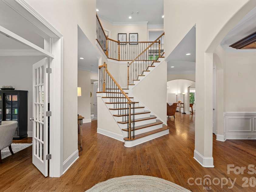 1305 Anniston Place, Wesley Chapel, NC 28079.  MLS# CAR4355553, YatesRealty ID 10457. Foyer