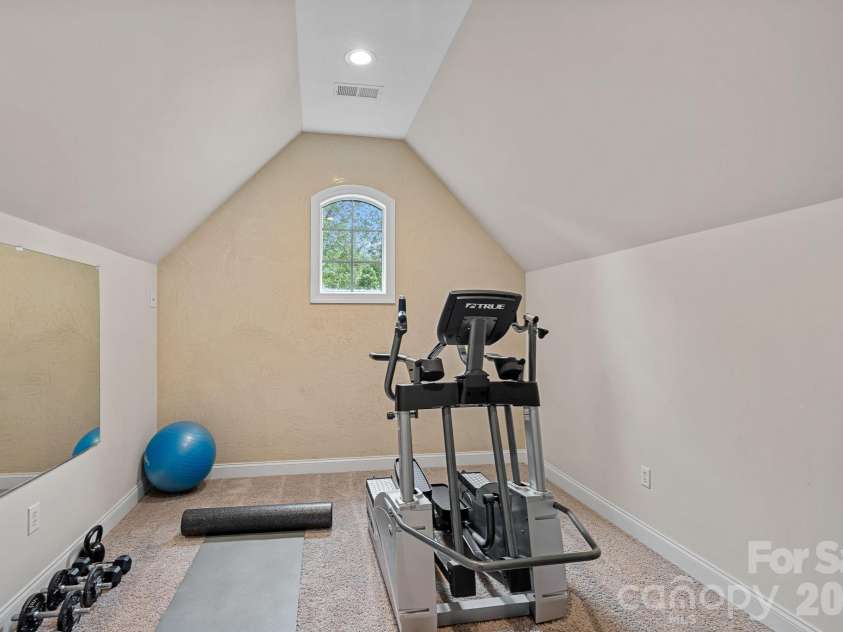 1305 Anniston Place, Wesley Chapel, NC 28079.  MLS# CAR4355553, YatesRealty ID 10457. Gym/Flex Area