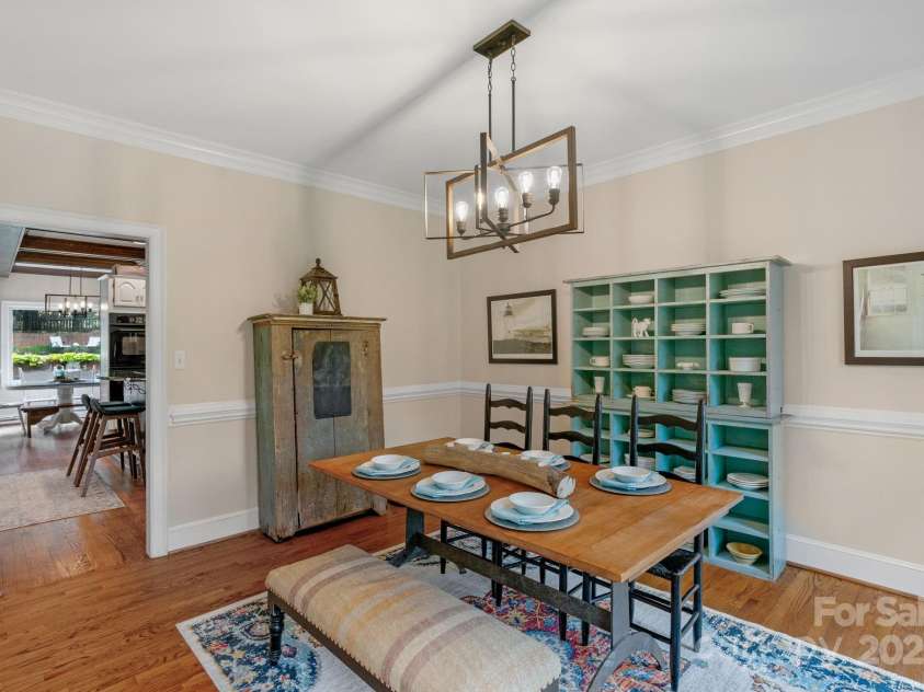 5750 Hemby Road, Matthews, NC 28104.  MLS# CAR4243817, YatesRealty ID 10461. Formal Dining Room