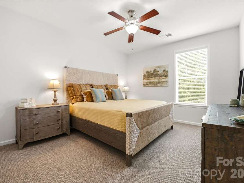 142 Brickton Village Circle, Fletcher, NC 28732.  MLS# CAR4391432, YatesRealty ID 10465. Primary Bedroom