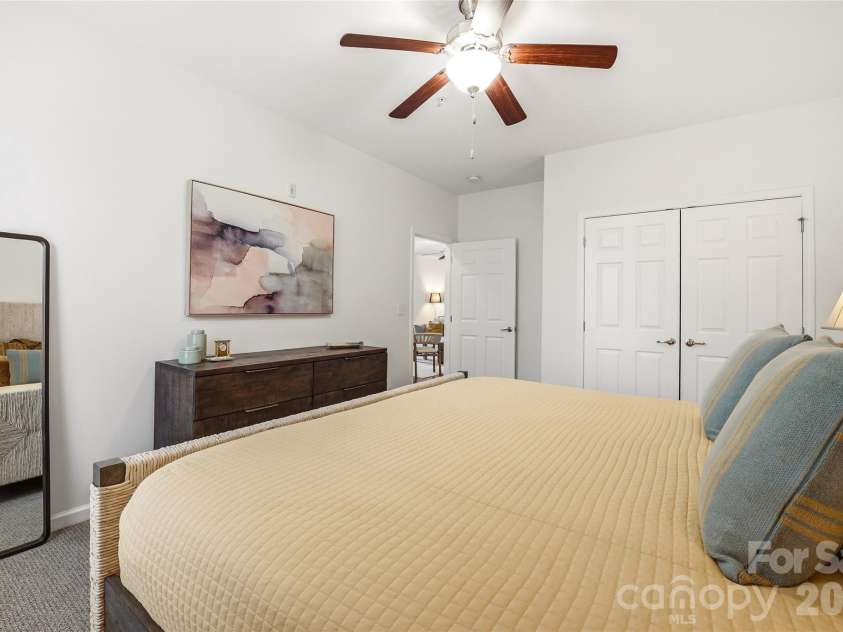 142 Brickton Village Circle, Fletcher, NC 28732.  MLS# CAR4391432, YatesRealty ID 10465. Primary Bedroom