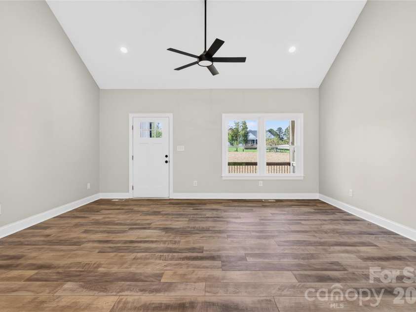 144 Tranquility Lane, Harmony, NC 28634.  MLS# CAR4366064, YatesRealty ID 10470. Great room/living area