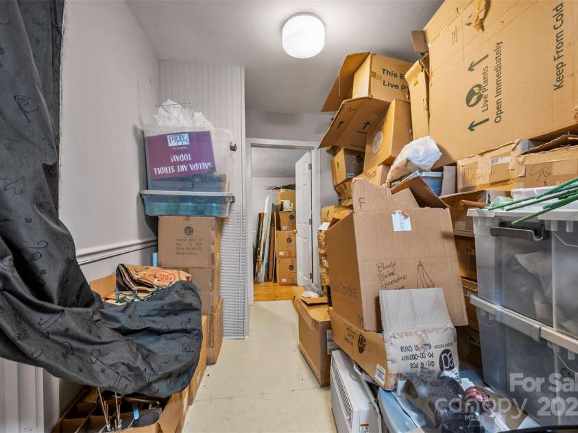 172 formerly 153 Main Street, Saluda, NC 28773.  MLS# CAR4225037, YatesRealty ID 1048. Another view of backroom.
