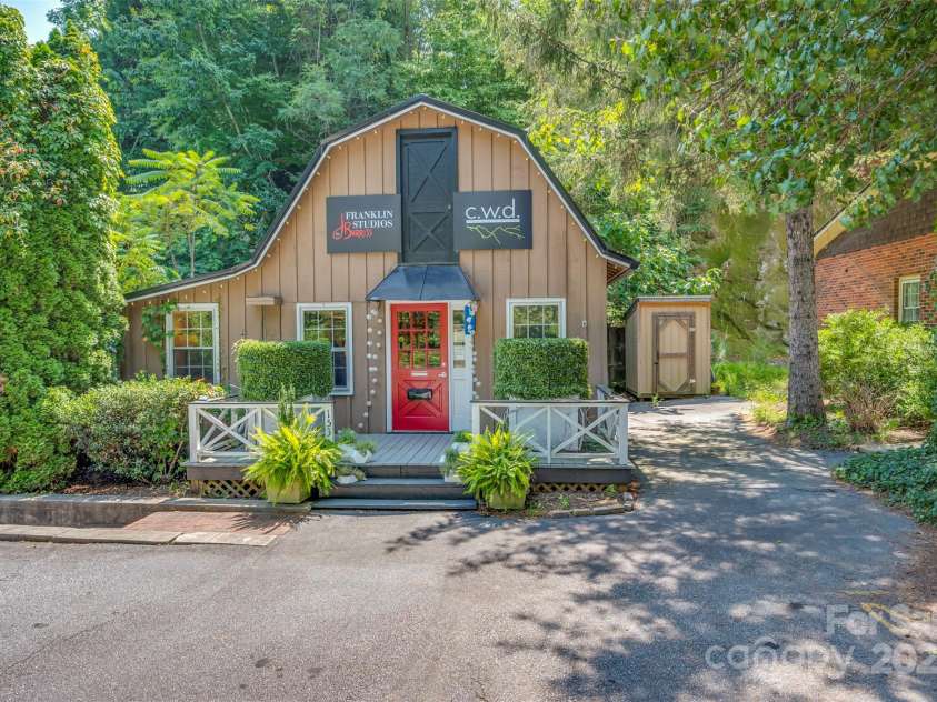 172 formerly 153 Main Street, Saluda, NC 28773.  MLS# CAR4225037, YatesRealty ID 1048. Imagine your business name over this door. There is unfinished space on the second floor but no access to it today.