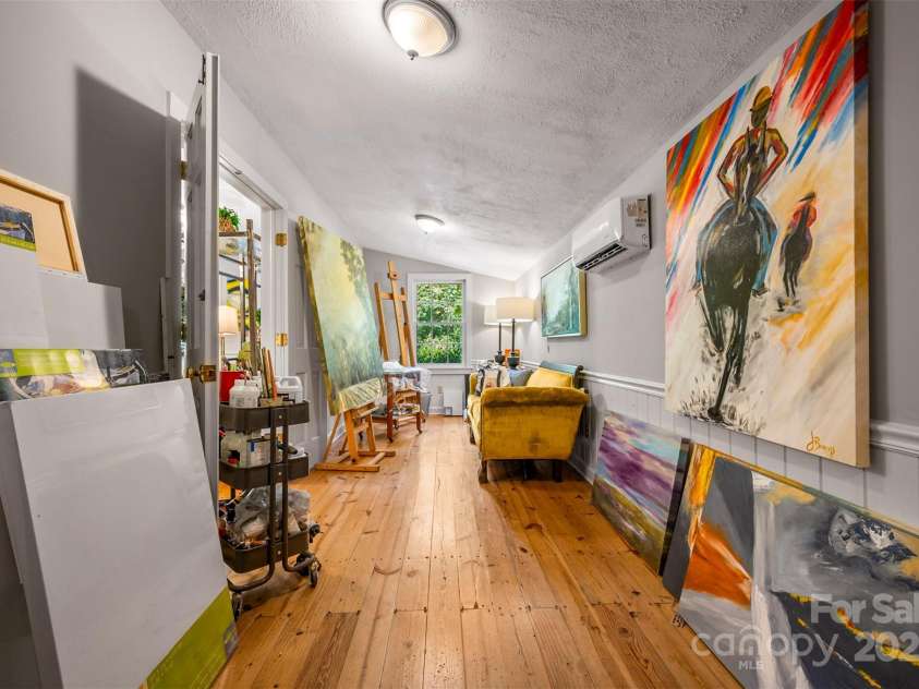 172 formerly 153 Main Street, Saluda, NC 28773.  MLS# CAR4225037, YatesRealty ID 1048. View of the entire additional side room.