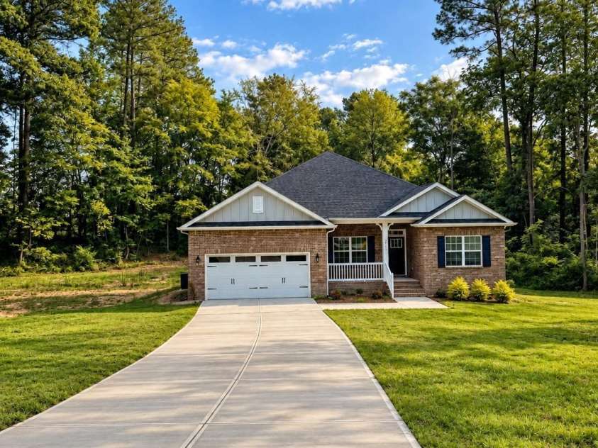 2913 Waterford Lane, Albemarle, NC 28001.  MLS# CAR4304424, YatesRealty ID 10486. Front of home