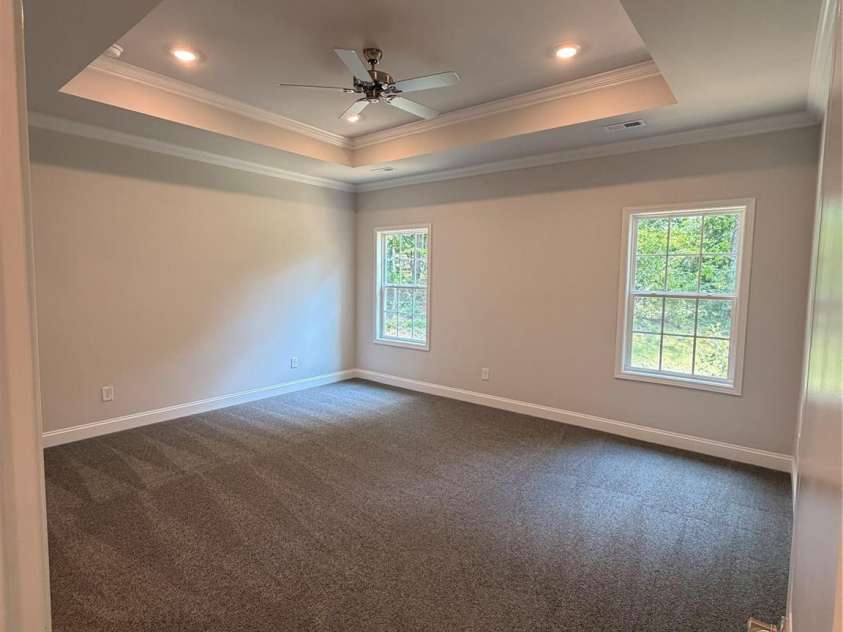 2913 Waterford Lane, Albemarle, NC 28001.  MLS# CAR4304424, YatesRealty ID 10486. Primary bedroom