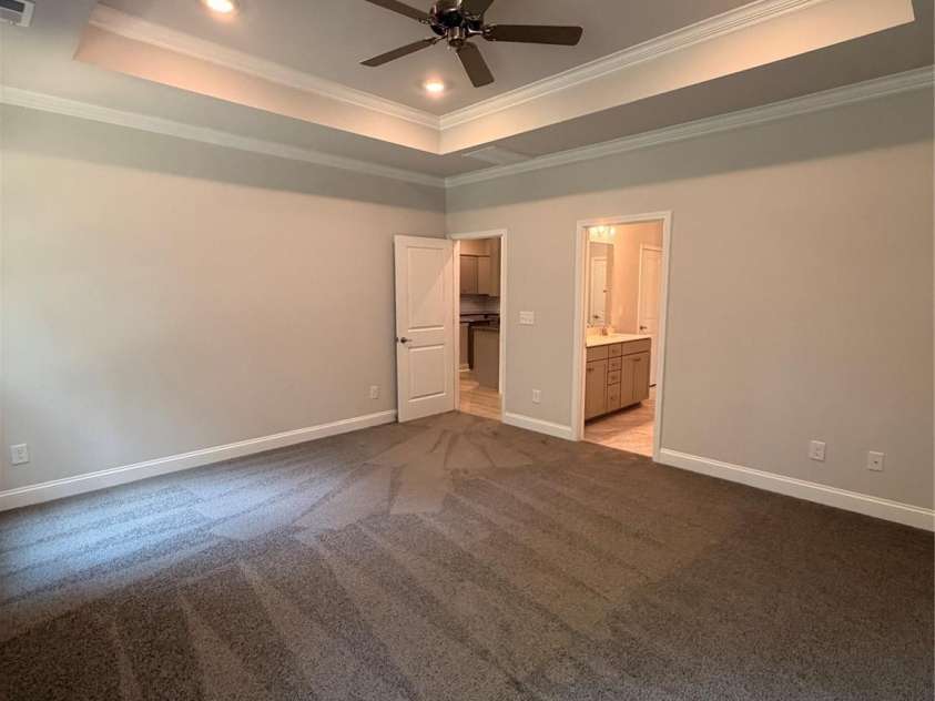 2913 Waterford Lane, Albemarle, NC 28001.  MLS# CAR4304424, YatesRealty ID 10486. Primary bedroom