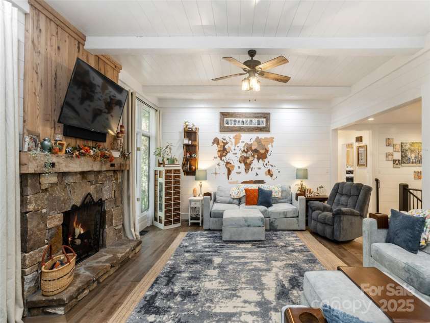 1320 Campbell Drive, Pisgah Forest, NC 28768.  MLS# CAR4315806, YatesRealty ID 10487. 